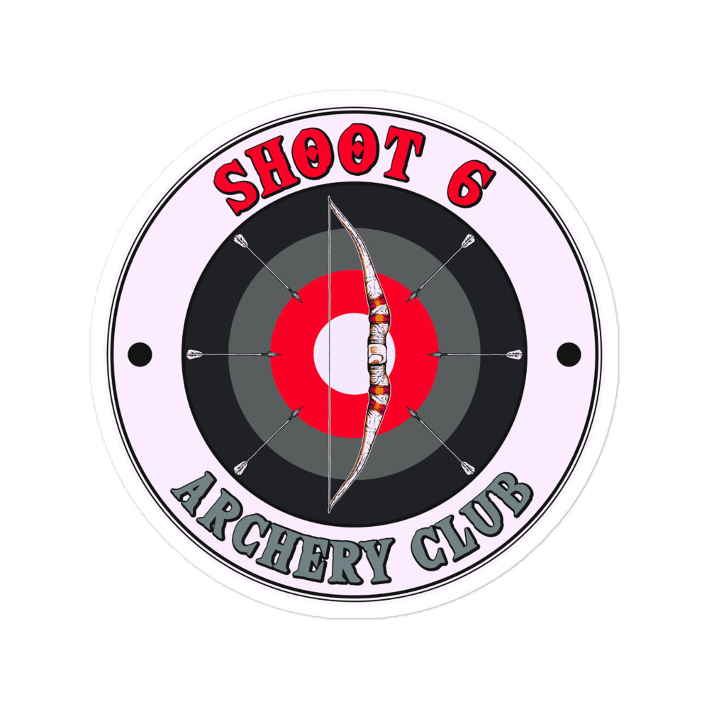 Shoot 6 Sticker